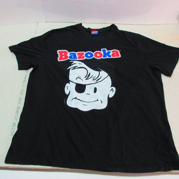 BAZOOKA Joe Black Men's T-shirt Size XL - Picture 1 of 5